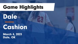 Dale  vs Cashion  Game Highlights - March 4, 2023