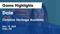 Dale  vs Christian Heritage Academy Game Highlights - Dec. 15, 2023