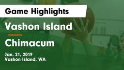 Vashon Island  vs Chimacum  Game Highlights - Jan. 21, 2019