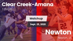 Matchup: Clear Creek-Amana vs. Newton   2020