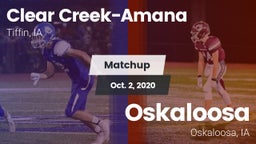 Matchup: Clear Creek-Amana vs. Oskaloosa  2020