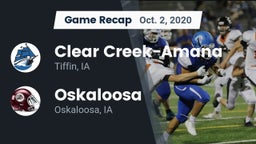 Recap: Clear Creek-Amana vs. Oskaloosa  2020