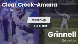 Matchup: Clear Creek-Amana vs. Grinnell  2020