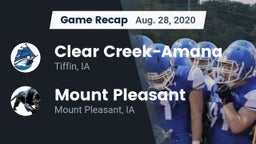 Recap: Clear Creek-Amana vs. Mount Pleasant  2020