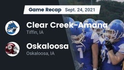 Recap: Clear Creek-Amana vs. Oskaloosa  2021