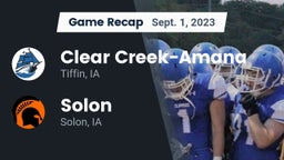 Recap: Clear Creek-Amana vs. Solon  2023