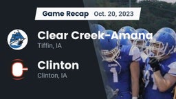 Recap: Clear Creek-Amana vs. Clinton  2023