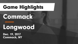 Commack  vs Longwood Game Highlights - Dec. 19, 2017