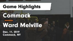 Commack  vs Ward Melville  Game Highlights - Dec. 11, 2019