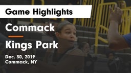 Commack  vs Kings Park   Game Highlights - Dec. 30, 2019