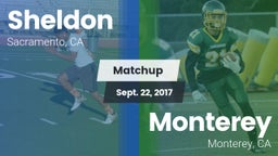 Matchup: Sheldon  vs. Monterey  2017