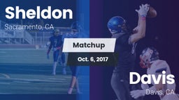 Matchup: Sheldon  vs. Davis  2017