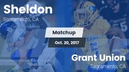 Matchup: Sheldon  vs. Grant Union  2017