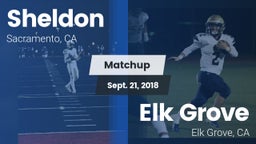 Matchup: Sheldon  vs. Elk Grove  2018