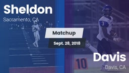 Matchup: Sheldon  vs. Davis  2018