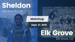 Matchup: Sheldon  vs. Elk Grove  2019
