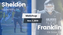 Matchup: Sheldon  vs. Franklin  2019