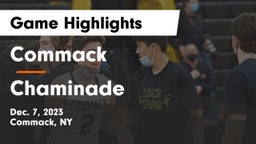 Commack  vs Chaminade  Game Highlights - Dec. 7, 2023