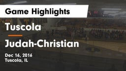 Tuscola  vs Judah-Christian Game Highlights - Dec 16, 2016