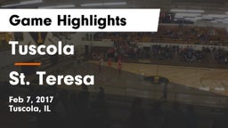 Tuscola  vs St. Teresa Game Highlights - Feb 7, 2017