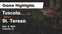 Tuscola  vs St. Teresa  Game Highlights - Feb. 8, 2022