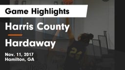 Harris County  vs Hardaway  Game Highlights - Nov. 11, 2017