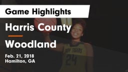 Harris County  vs Woodland  Game Highlights - Feb. 21, 2018