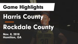 Harris County  vs Rockdale County  Game Highlights - Nov. 8, 2018