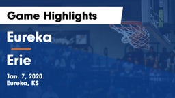 Eureka  vs Erie  Game Highlights - Jan. 7, 2020