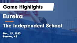 Eureka  vs The Independent School Game Highlights - Dec. 19, 2023