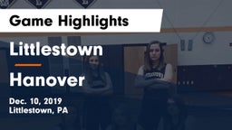 Littlestown  vs Hanover  Game Highlights - Dec. 10, 2019