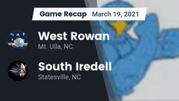 Recap: West Rowan  vs. South Iredell  2021