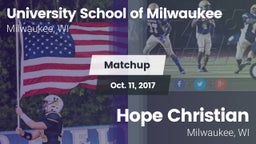 Matchup: University School vs. Hope Christian  2017