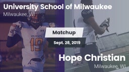 Matchup: University School vs. Hope Christian  2019