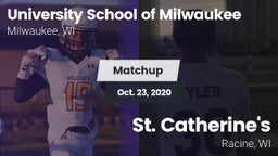 Matchup: University School vs. St. Catherine's  2020