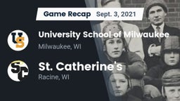 Recap: University School of Milwaukee vs. St. Catherine's  2021