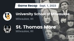 Recap: University School of Milwaukee vs. St. Thomas More  2023