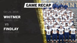 Recap: Whitmer  vs. Findlay  2016