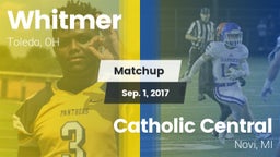 Matchup: Whitmer  vs. Catholic Central  2017