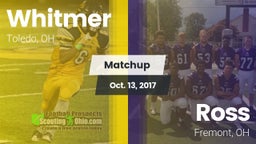 Matchup: Whitmer  vs. Ross  2017