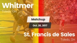 Matchup: Whitmer  vs. St. Francis de Sales  2017