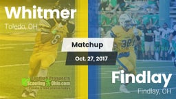 Matchup: Whitmer  vs. Findlay  2017