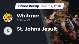 Recap: Whitmer  vs. St. Johns Jesuit  2018