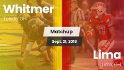 Matchup: Whitmer  vs. Lima  2018