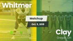 Matchup: Whitmer  vs. Clay  2018
