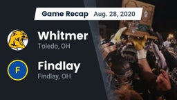 Recap: Whitmer  vs. Findlay  2020