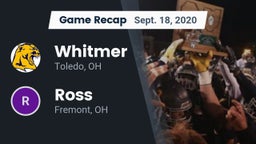 Recap: Whitmer  vs. Ross  2020