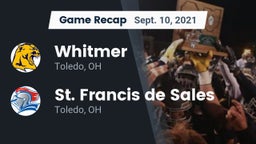 Recap: Whitmer  vs. St. Francis de Sales  2021