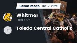 Recap: Whitmer  vs. Toledo Central Catholic 2022