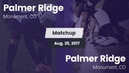Matchup: Palmer Ridge High vs. Palmer Ridge  2017